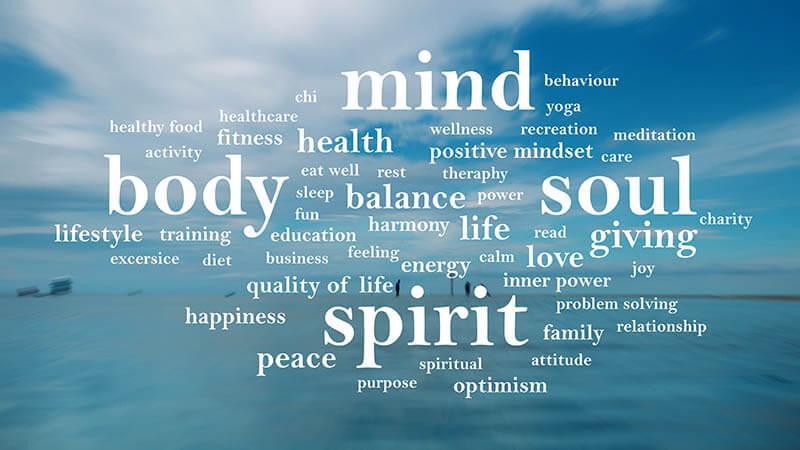 body, mind, spirit and soul